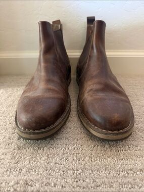 Men's Brown Leather Sperry Boots – Classic Slip-On Style